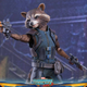 Illustration for article titled Hot Toys Rocket Raccoon Comes With a Blaster Thats Almost Bigger Than He Is